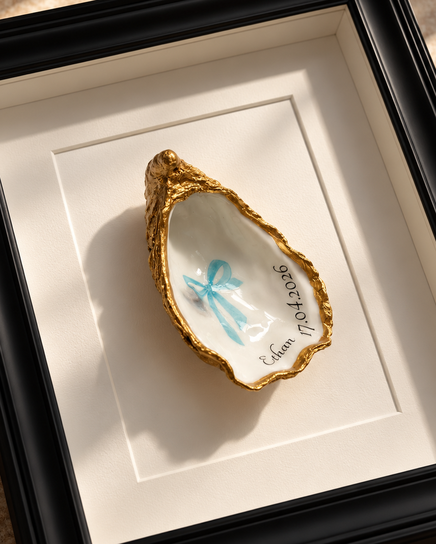 De Geboorte Oester Blauw